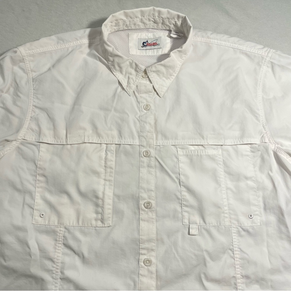 World Wide Sportsman Long Sleeve Ventilated Fishing Shirt Size 2XL
